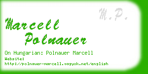 marcell polnauer business card